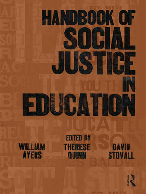 cover image of Handbook of Social Justice in Education